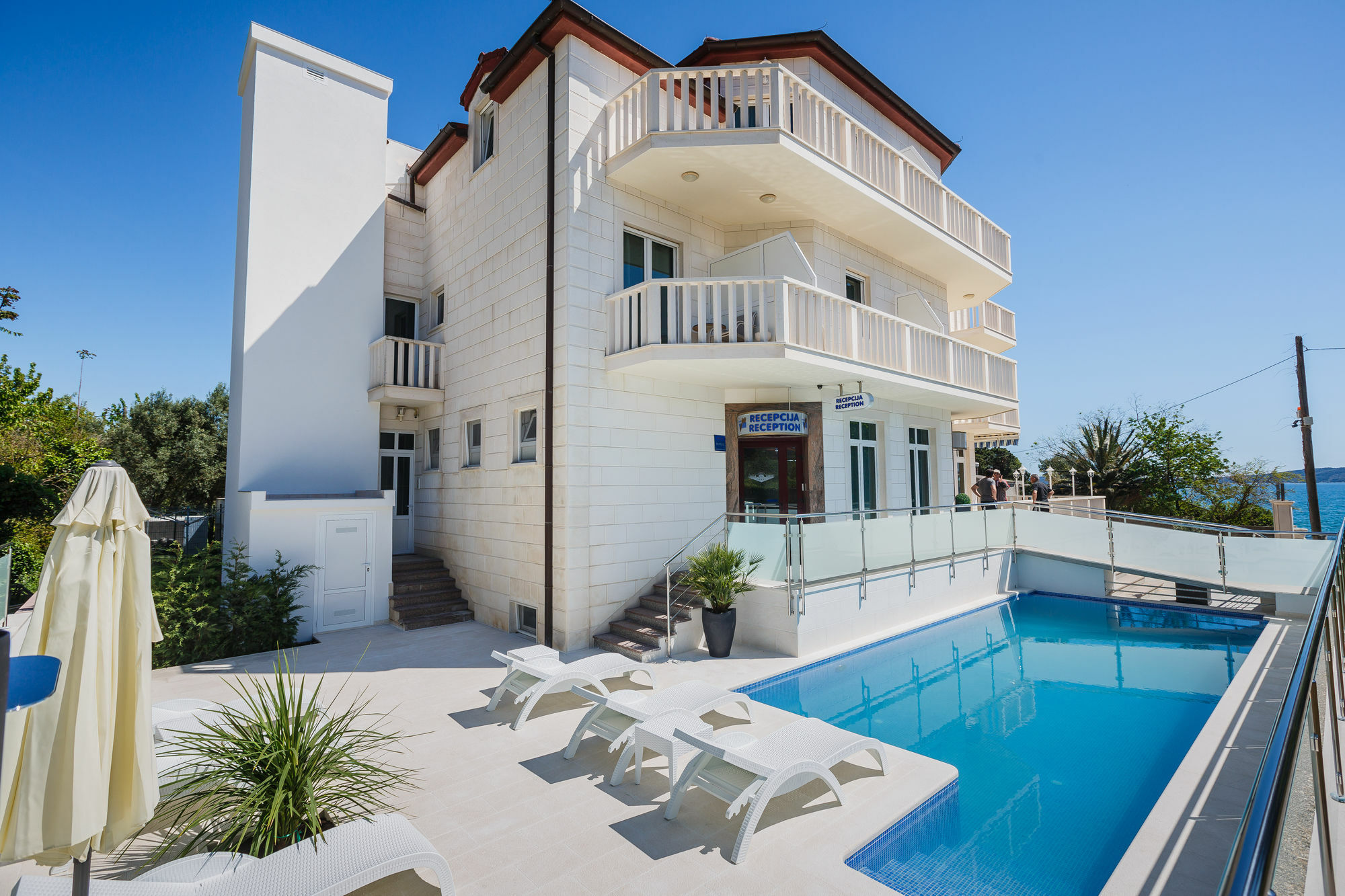Hotel Villa Zarko Kaštel Stari Exterior foto